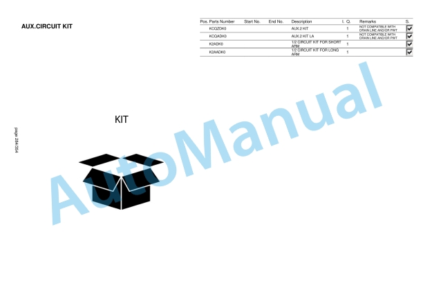 Yanmar ViO38-7 Mini Excavator Parts Catalog-5