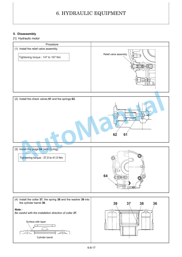 Yanmar ViO38U Excavator Service Manual 3 Yanmar ViO38U Excavator Service Manual - Image 3