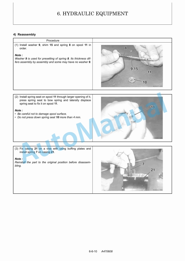 Yanmar ViO45-5, ViO55-5 Excavator Service Manual 3 Yanmar ViO45-5, ViO55-5 Excavator Service Manual - Image 3