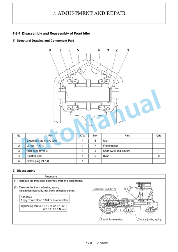 Yanmar ViO45-5, ViO55-5 Excavator Service Manual 4 Yanmar ViO45-5, ViO55-5 Excavator Service Manual - Image 4