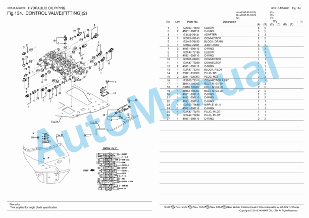 Yanmar ViO45-6A Excavator Parts Catalog 4 Yanmar ViO45-6A Excavator Parts Catalog - Image 4