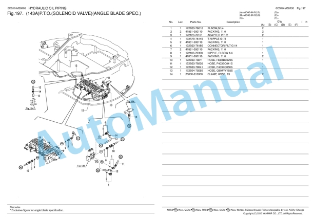 Yanmar ViO45-6A Excavator Parts Catalog 5 Yanmar ViO45-6A Excavator Parts Catalog - Image 5