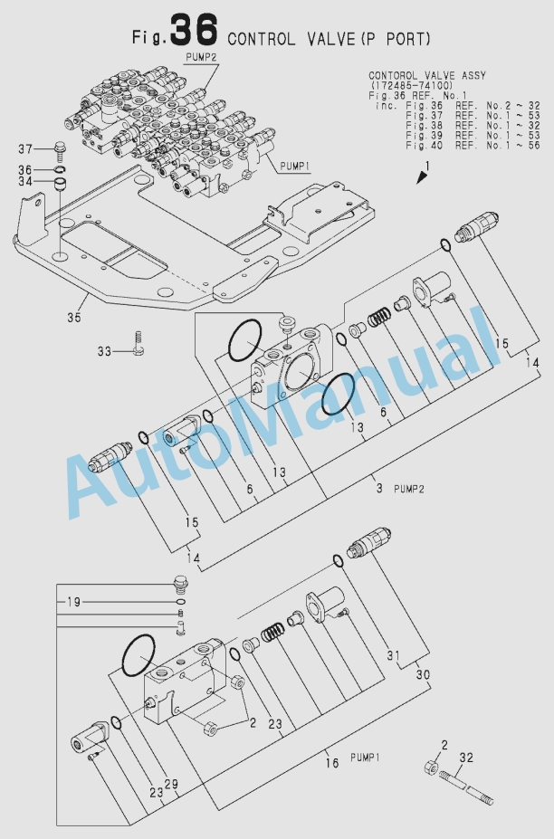 Yanmar ViO45 Crawler Backhoe Parts Catalog-3