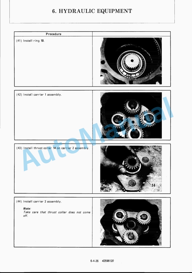 Yanmar ViO50-1 Excavator Service Manual 3 Yanmar ViO50-1 Excavator Service Manual - Image 3