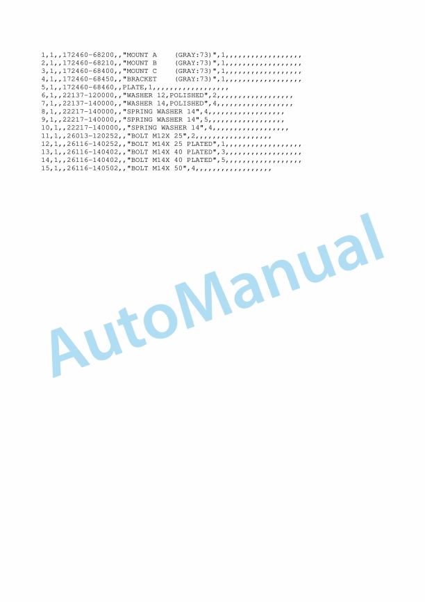 Yanmar ViO50-2 Crawler Backhoe Parts Catalog-2