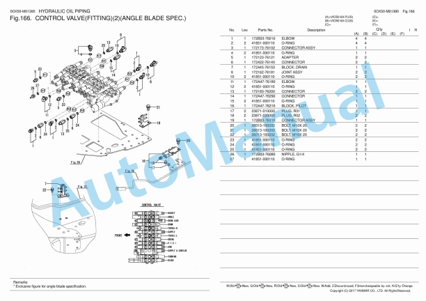 Yanmar ViO50-6A Excavator Parts Catalog 4 Yanmar ViO50-6A Excavator Parts Catalog - Image 4