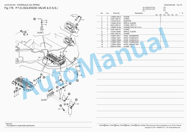 Yanmar ViO50-6A Excavator Parts Catalog 5 Yanmar ViO50-6A Excavator Parts Catalog - Image 5