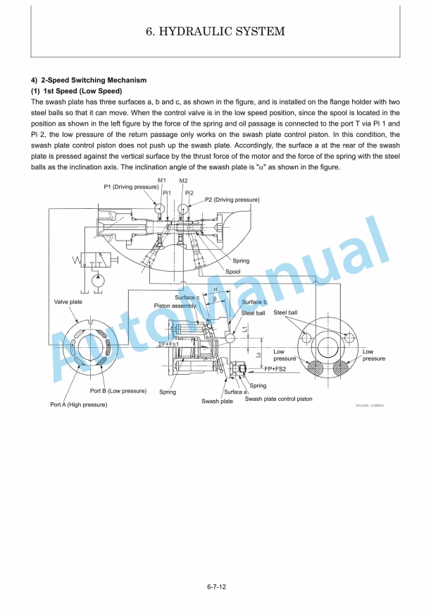 Yanmar ViO50-6A Excavator Service Manual 3 Yanmar ViO50-6A Excavator Service Manual - Image 3
