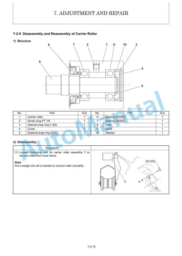 Yanmar ViO50-6A Excavator Service Manual 5 Yanmar ViO50-6A Excavator Service Manual - Image 5