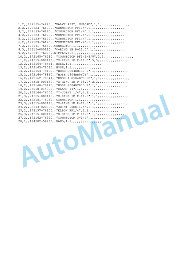 Yanmar ViO50 Crawler Backhoe Parts Catalog Y00K2912 5 Yanmar ViO50 Crawler Backhoe Parts Catalog Y00K2912 - Image 5