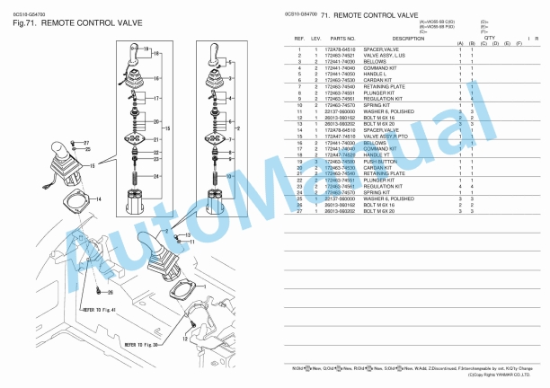 Yanmar ViO55-5B Excavator Parts Catalog 0CS10-G54700 4 Yanmar ViO55-5B Excavator Parts Catalog 0CS10-G54700 - Image 4