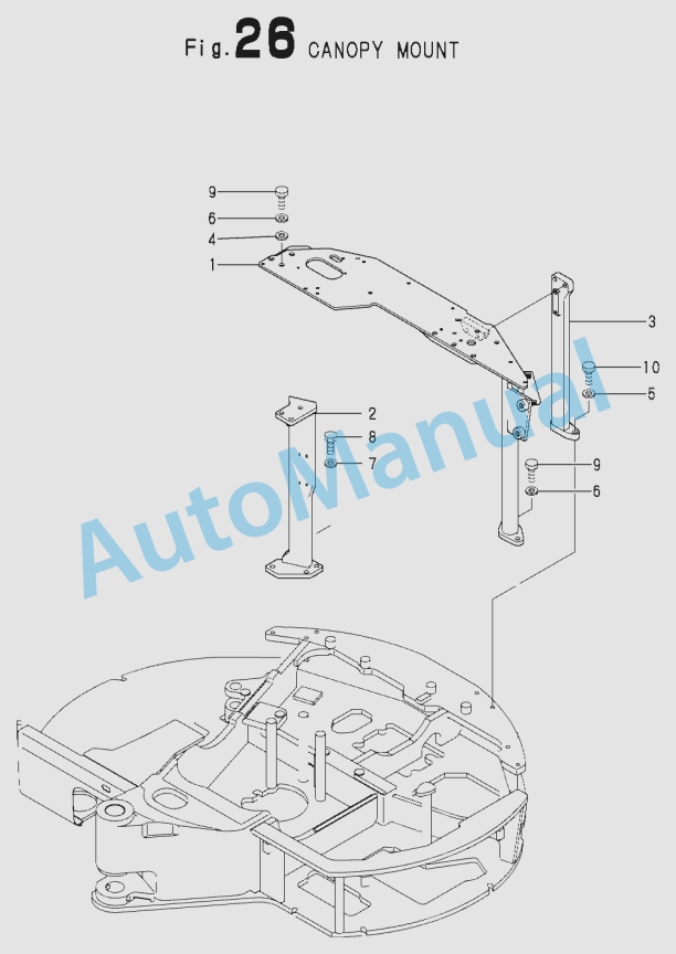 Yanmar ViO55 Crawler Backhoe Parts Catalog-2