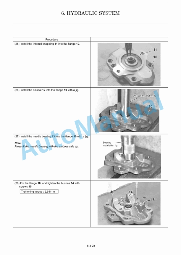 Yanmar ViO57-6A Excavator Service Manual 2 Yanmar ViO57-6A Excavator Service Manual - Image 2