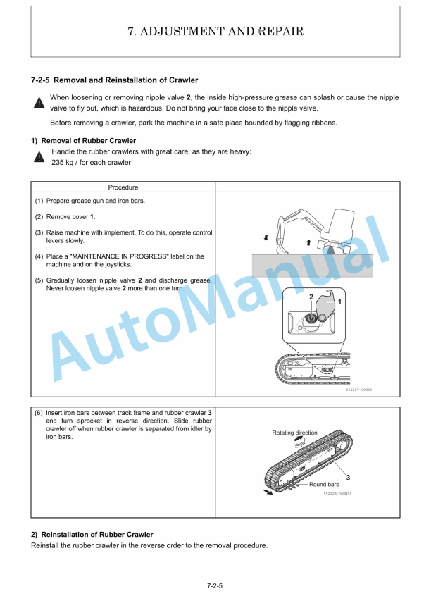 Yanmar ViO57-6B Excavator Service Manual 5 Yanmar ViO57-6B Excavator Service Manual - Image 5