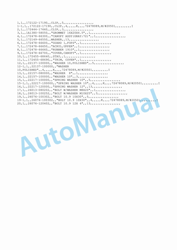 Yanmar ViO70-2 Crawler Backhoe Parts Catalog Y00K3801 2 Yanmar ViO70-2 Crawler Backhoe Parts Catalog Y00K3801 - Image 2
