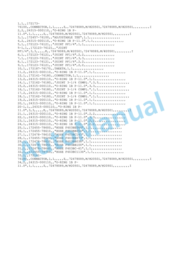 Yanmar ViO70-2 Crawler Backhoe Parts Catalog Y00K3801 4 Yanmar ViO70-2 Crawler Backhoe Parts Catalog Y00K3801 - Image 4