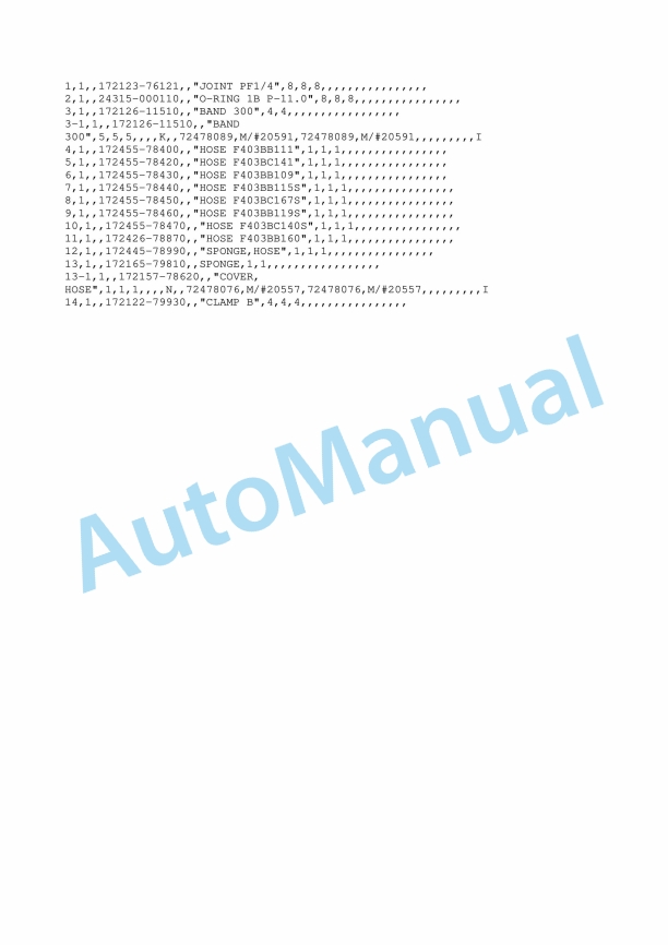 Yanmar ViO70-2 Crawler Backhoe Parts Catalog Y00K3801 5 Yanmar ViO70-2 Crawler Backhoe Parts Catalog Y00K3801 - Image 5