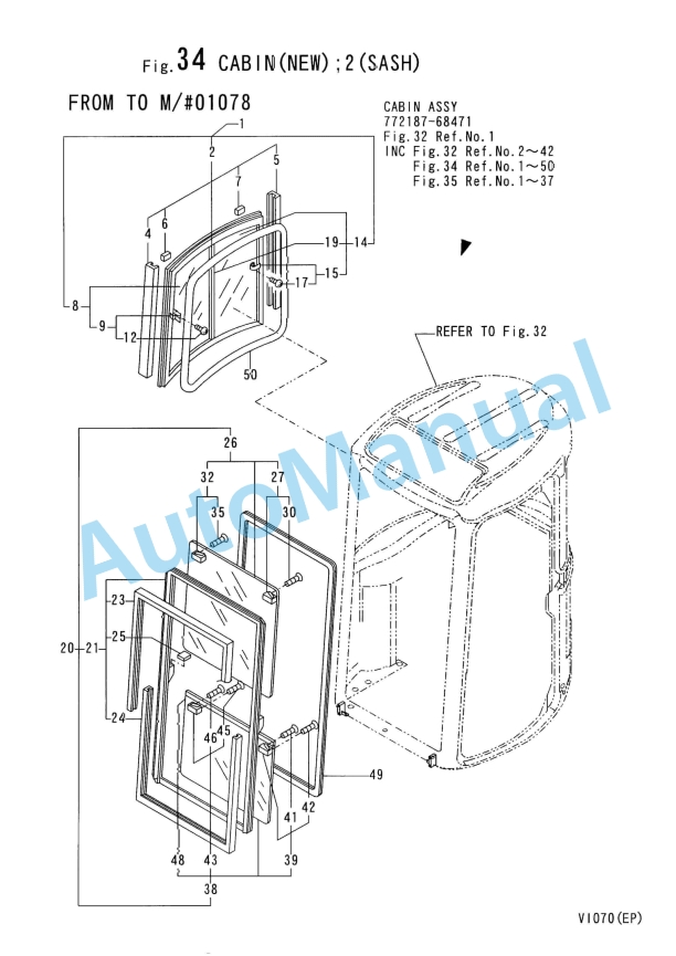 Yanmar ViO70 Crawler Backhoe Parts Catalog Y00S3631 2 Yanmar ViO70 Crawler Backhoe Parts Catalog Y00S3631 - Image 2
