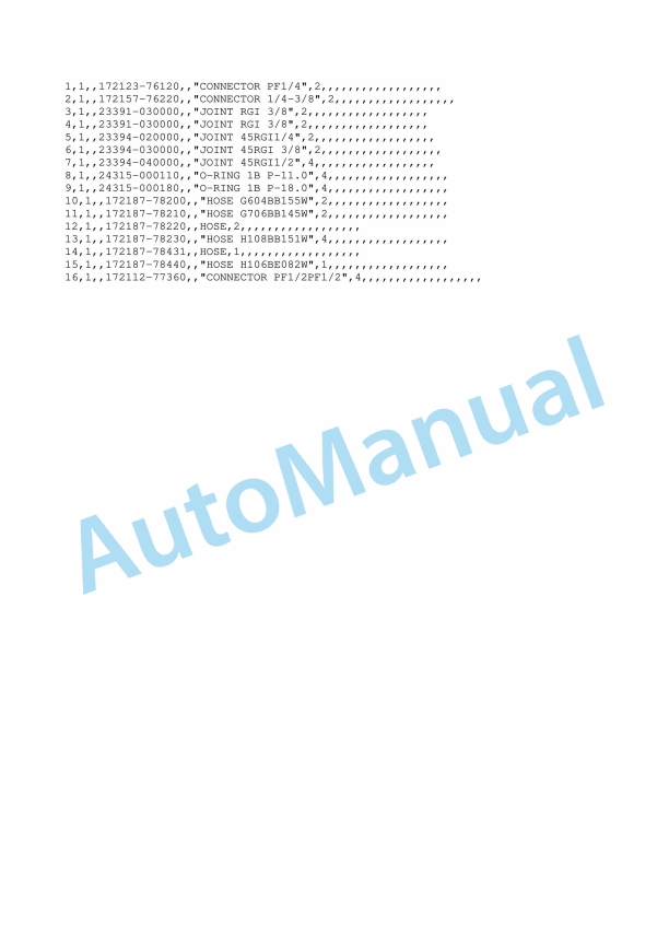 Yanmar ViO70 Crawler Backhoe Parts Catalog Y00S3631 5 Yanmar ViO70 Crawler Backhoe Parts Catalog Y00S3631 - Image 5