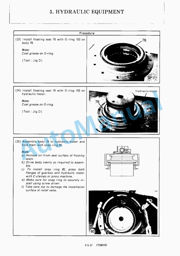 Yanmar ViO70 (US) Excavator Service Manual 2 Yanmar ViO70 (US) Excavator Service Manual - Image 2