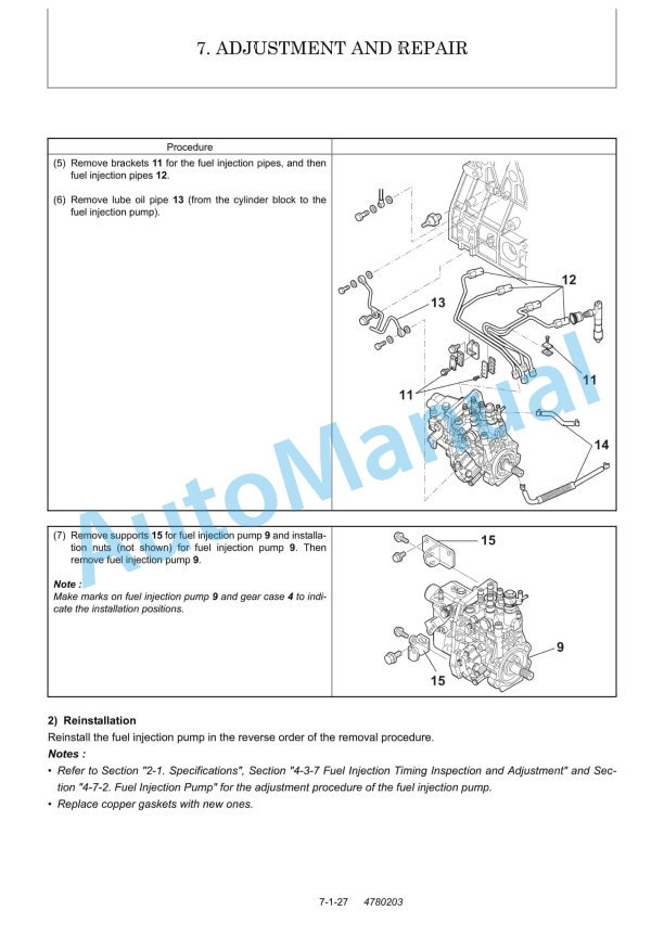 Yanmar ViO75-A Excavator Service Manual 4 Yanmar ViO75-A Excavator Service Manual - Image 4