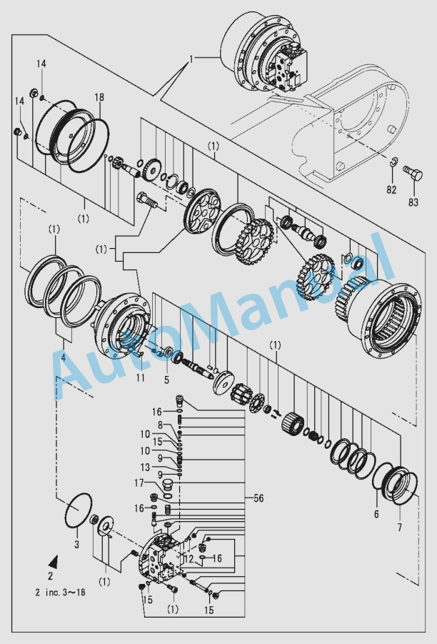 Yanmar ViO75 Crawler Backhoe Parts Catalog Y00S4030 3 Yanmar ViO75 Crawler Backhoe Parts Catalog Y00S4030 - Image 3