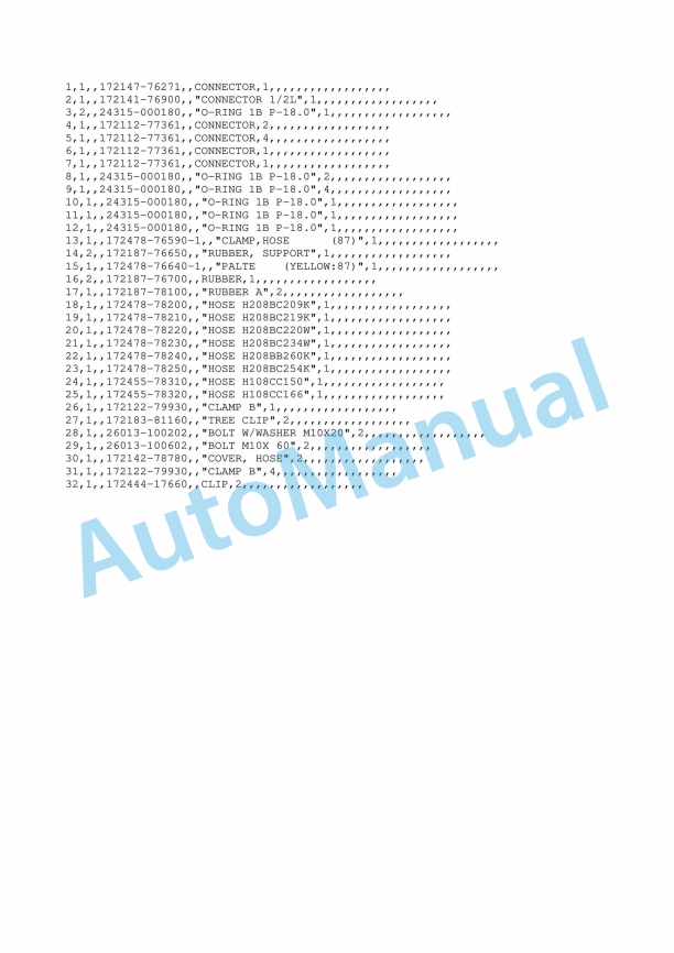 Yanmar ViO75 Crawler Backhoe Parts Catalog Y00S4030 5 Yanmar ViO75 Crawler Backhoe Parts Catalog Y00S4030 - Image 5