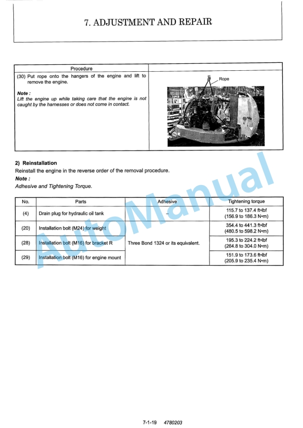 Yanmar ViO75 Excavator Service Manual-4