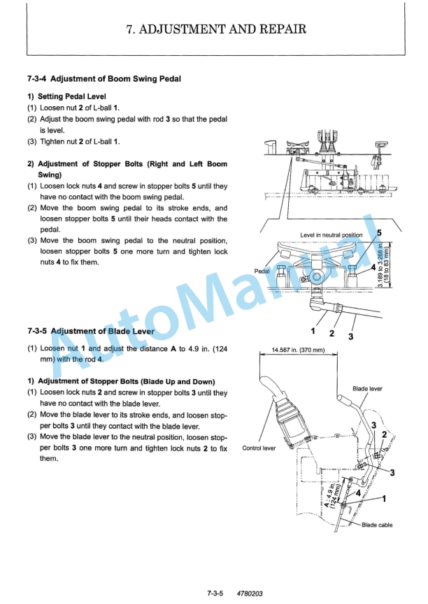 Yanmar ViO75 Excavator Service Manual-5