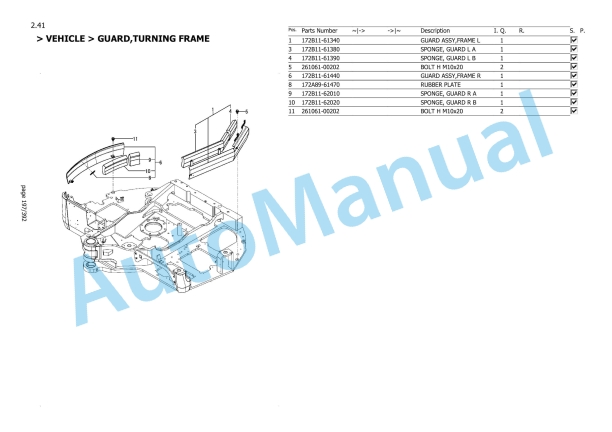 Yanmar ViO80-1A Excavator Parts Catalog-2