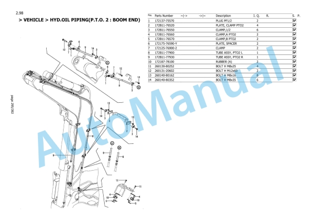 Yanmar ViO80-1A Excavator Parts Catalog-4