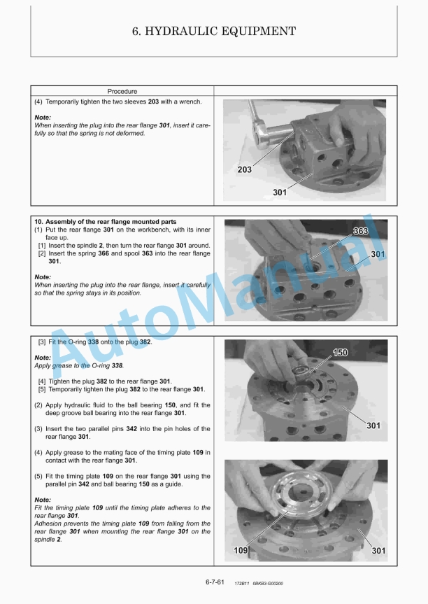 Yanmar ViO80-1A (YCEE) Excavator Service Manual 4 Yanmar ViO80-1A (YCEE) Excavator Service Manual - Image 4