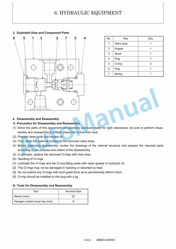 Yanmar ViO80 Excavator Service Manual 3 Yanmar ViO80 Excavator Service Manual - Image 3
