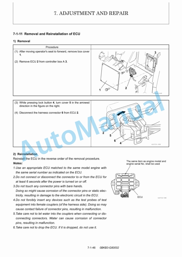 Yanmar ViO80 Excavator Service Manual 4 Yanmar ViO80 Excavator Service Manual - Image 4
