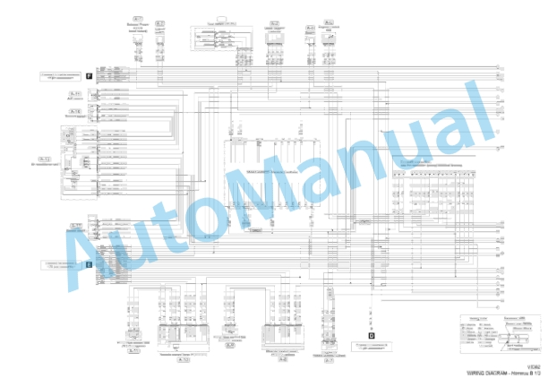 Yanmar ViO82 Excavator Wiring Diagram