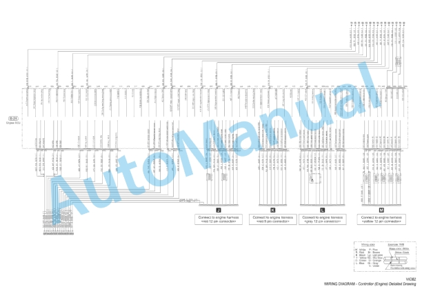 Yanmar ViO82 Excavator Wiring Diagram-2