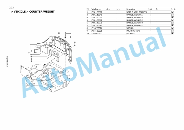 Yanmar ViO82 Hydraulic Excavator Parts Catalog-2