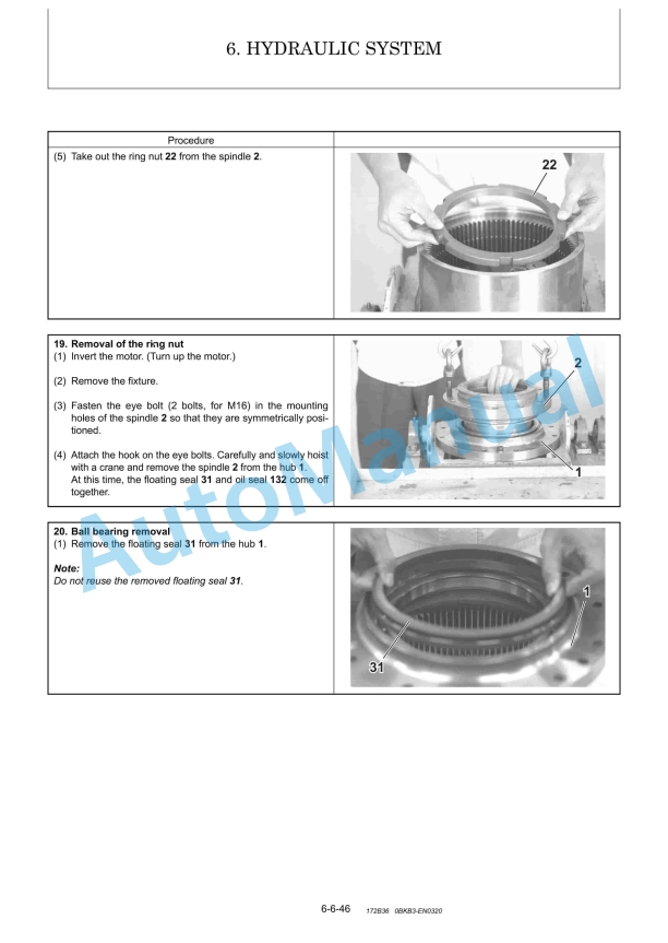 Yanmar ViO82 Hydraulic Excavator Service Manual 3 Yanmar ViO82 Hydraulic Excavator Service Manual - Image 3