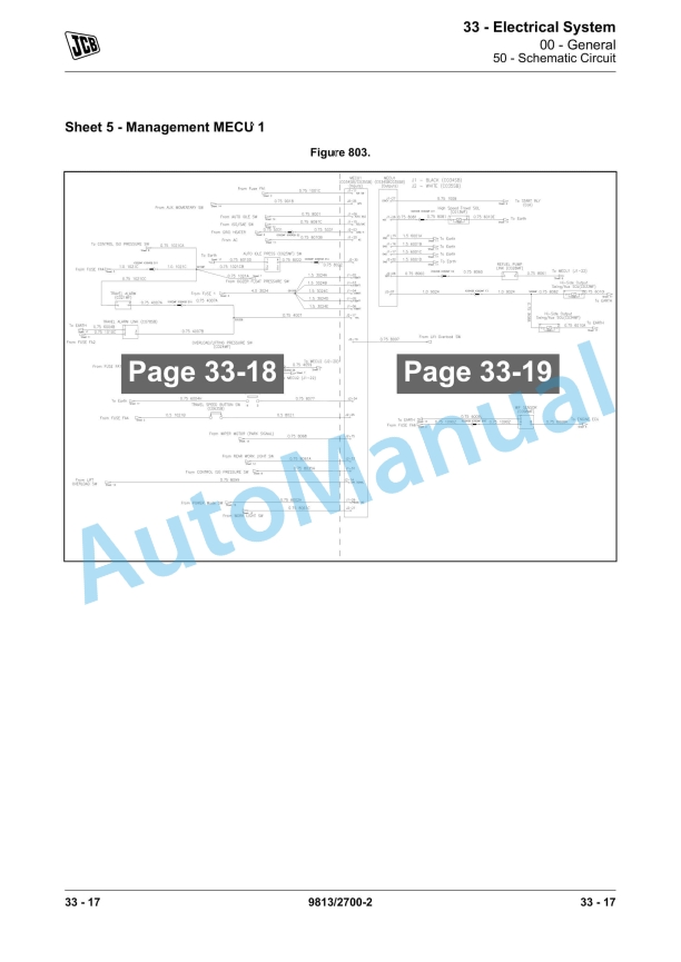 JCB 100 C-1, 85 Z-1, 86 C-1, 90 Z-1 Service Manual 9813-2700 3 JCB 100 C-1, 85 Z-1, 86 C-1, 90 Z-1 Service Manual 9813-2700 - Image 3