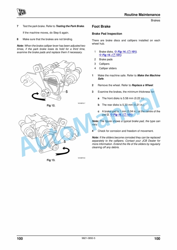JCB 1000D Workmax Operator Manual 9821-0850 3 JCB 1000D Workmax Operator Manual 9821-0850-3