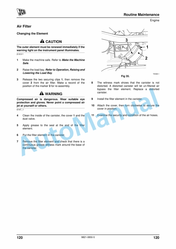JCB 1000D Workmax Operator Manual 9821-0850 5 JCB 1000D Workmax Operator Manual 9821-0850-5