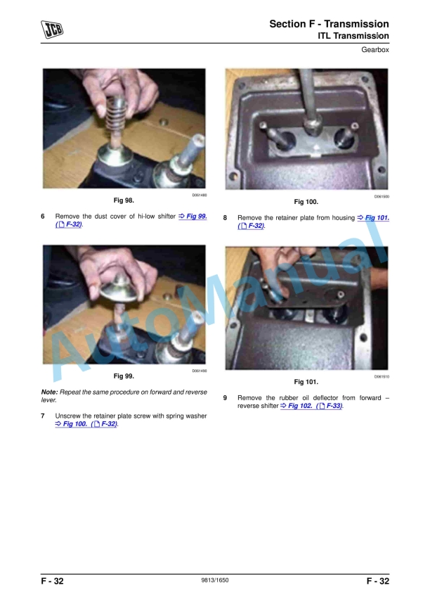 JCB 1253, 1202, 1553, 1554 Liftall Service Manual 9813-1650 4 JCB 1253, 1202, 1553, 1554 Liftall Service Manual 9813-1650 - Image 4