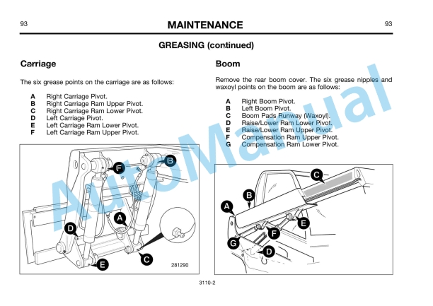 JCB 2.0, 2.5, 3.0, 3.5 Teletruk Operator Manual 9801-3110 3 JCB 2.0, 2.5, 3.0, 3.5 Teletruk Operator Manual 9801-3110 - Image 3