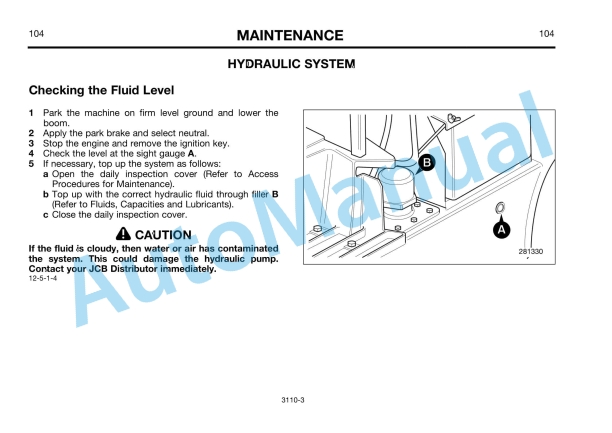 JCB 2.0, 2.5, 3.0, 3.5 Teletruk Operator Manual 9801-3110 4 JCB 2.0, 2.5, 3.0, 3.5 Teletruk Operator Manual 9801-3110 - Image 4
