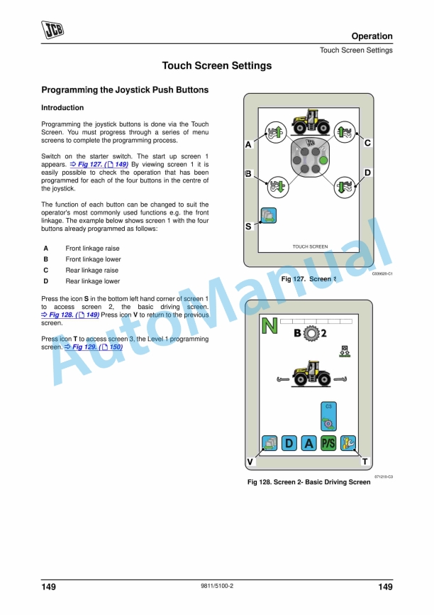 JCB 3200 XTRA, 3230 XTRA Fastrac Operator Manual 9811-5100 2 JCB 3200 XTRA, 3230 XTRA Fastrac Operator Manual 9811-5100 - Image 2