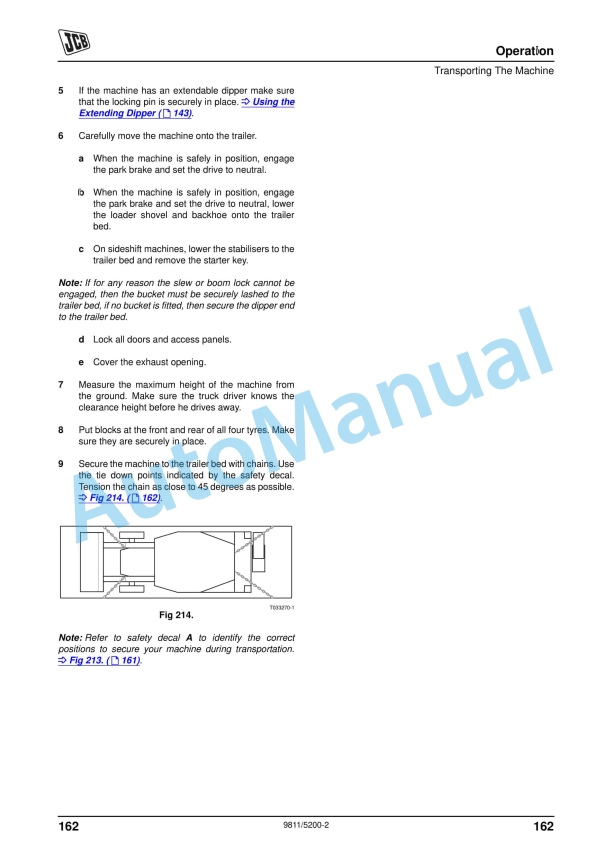 JCB 3CX, 4CX Backhoe Loader Operator Manual 9811-5200 2 JCB 3CX, 4CX Backhoe Loader Operator Manual 9811-5200 - Image 2