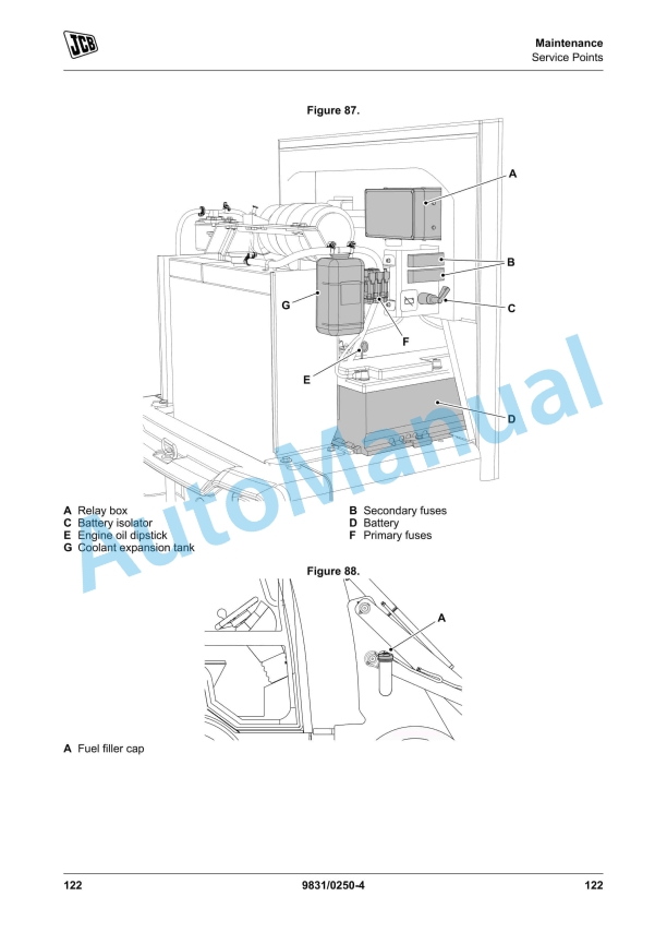 JCB 403 Loader Operator Manual 9831-0250 3 JCB 403 Loader Operator Manual 9831-0250 - Image 3