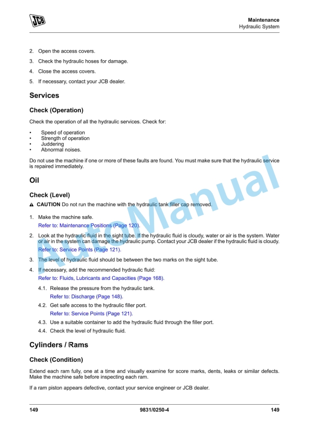 JCB 403 Loader Operator Manual 9831-0250 5 JCB 403 Loader Operator Manual 9831-0250 - Image 5