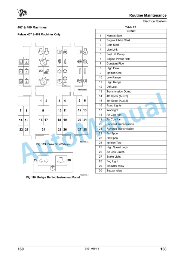JCB 406 (2504M Tier 3), 407, 409 (2504TCR Tier 4) KOHLER Engine Operator Manual 9821-9350 4 JCB 406 (2504M Tier 3), 407, 409 (2504TCR Tier 4) KOHLER Engine Operator Manual 9821-9350 - Image 4