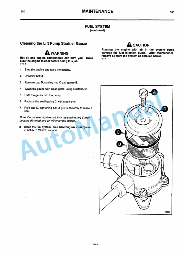 JCB 406, 408 Operator Handbook 9801-7680-3